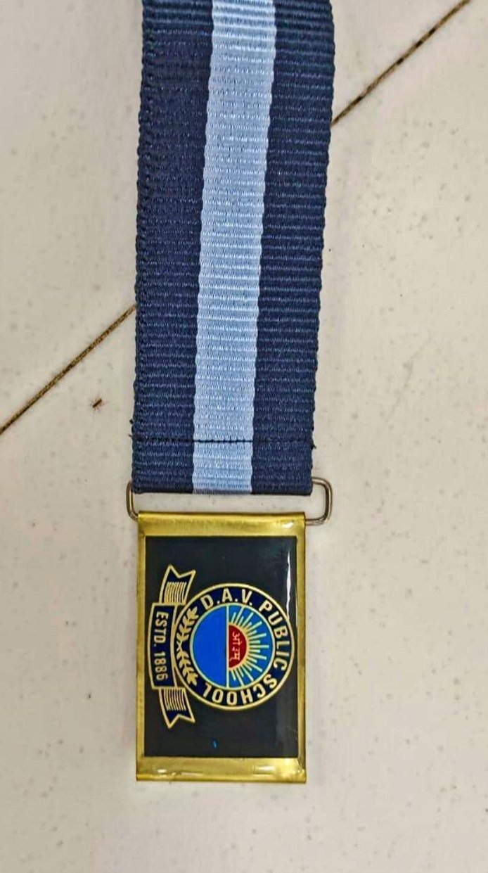 DAV Navy Blue Belt Front